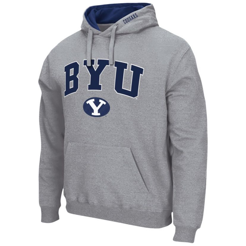 NCAA BYU Cougars Arch & Logo 3.0 Pullover Hoodie