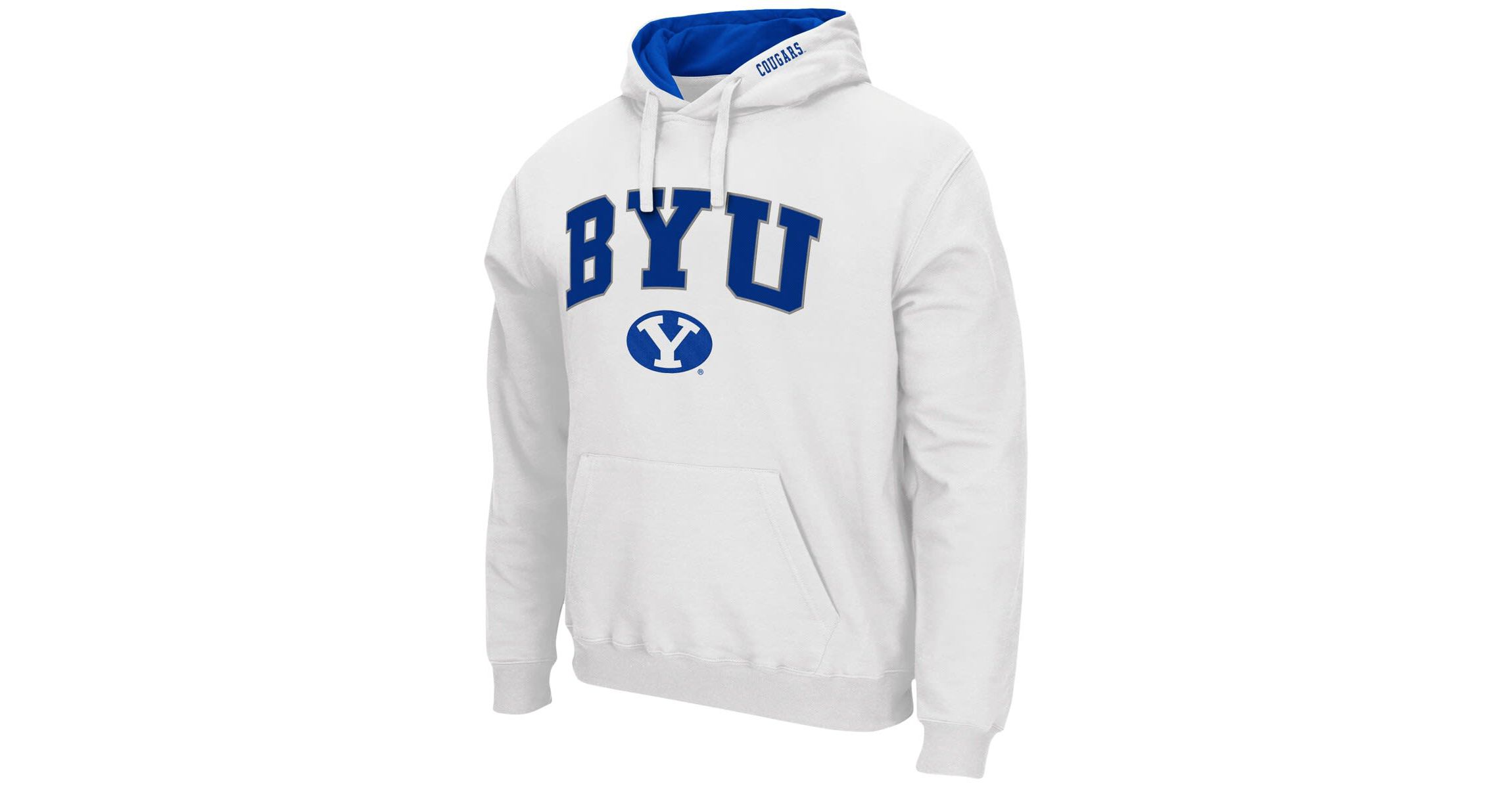 NCAA BYU Cougars Arch & Logo 3.0 Pullover Hoodie