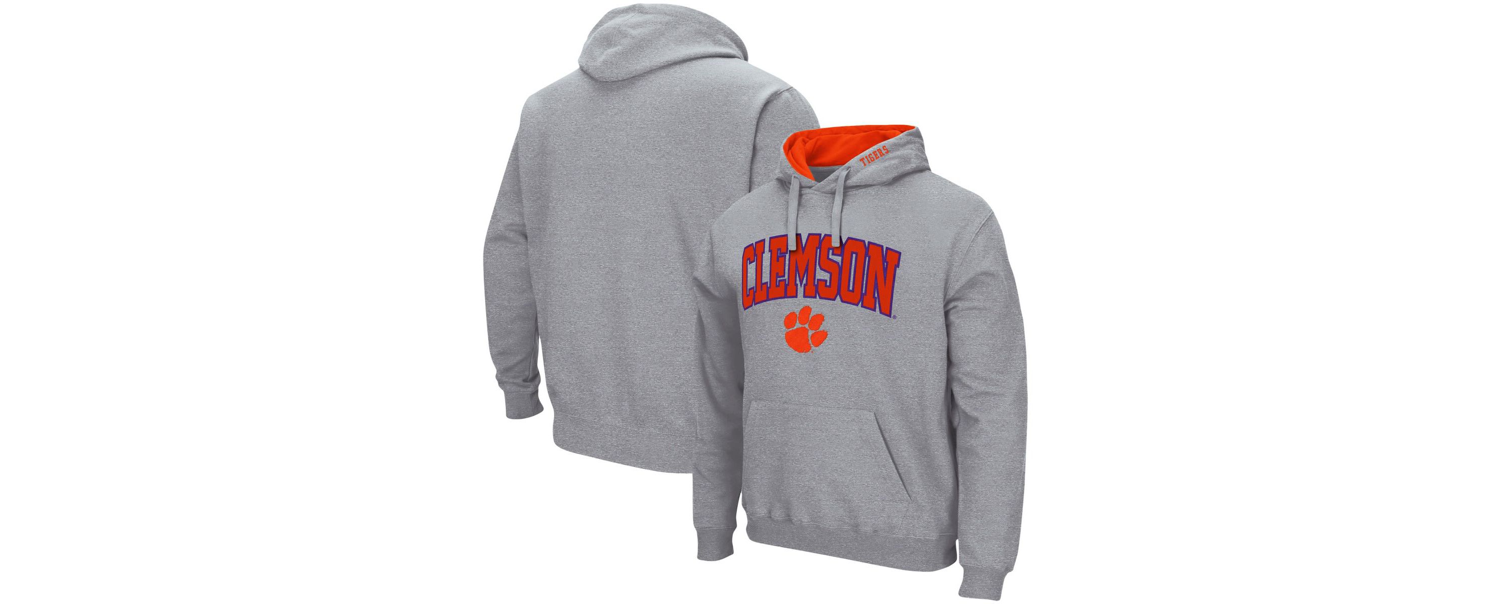 NCAA Clemson Tigers Arch & Logo 3.0 Pullover Hoodie