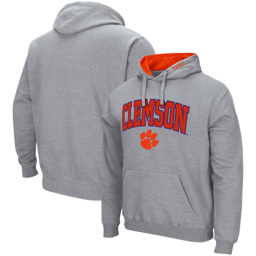 NCAA Clemson Tigers Arch & Logo 3.0 Pullover Hoodie