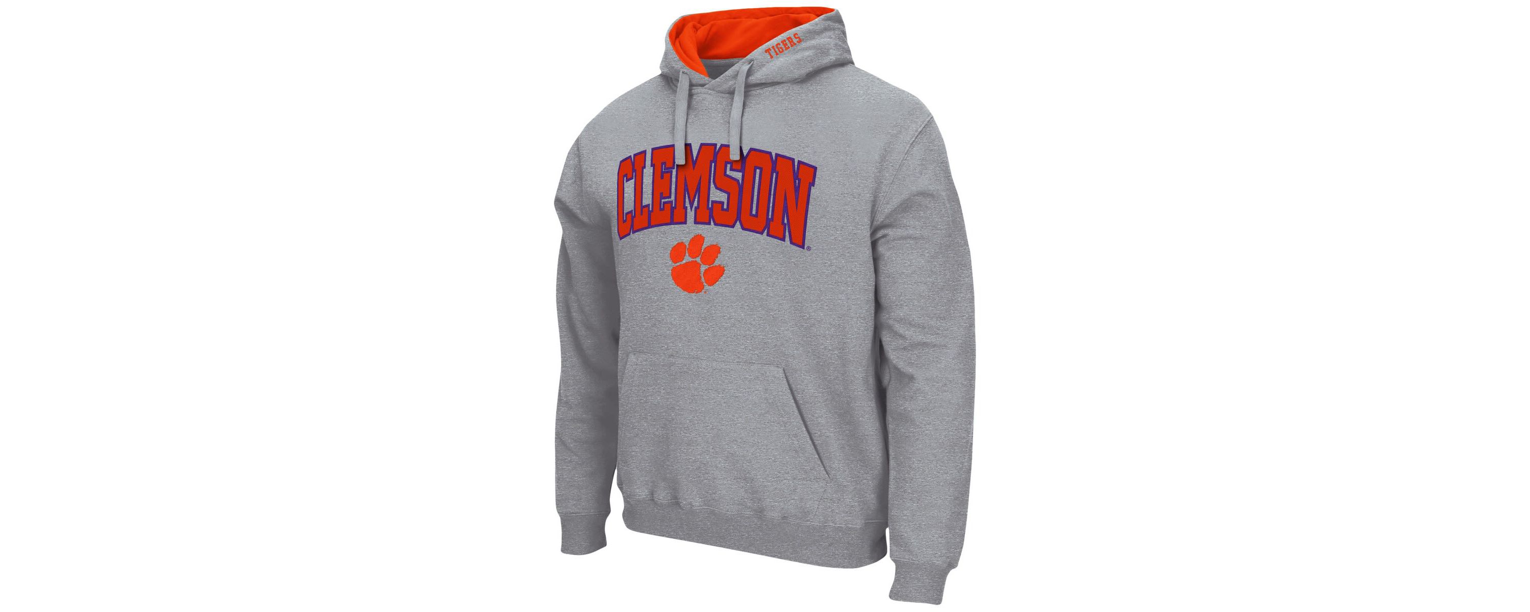 NCAA Clemson Tigers Arch & Logo 3.0 Pullover Hoodie