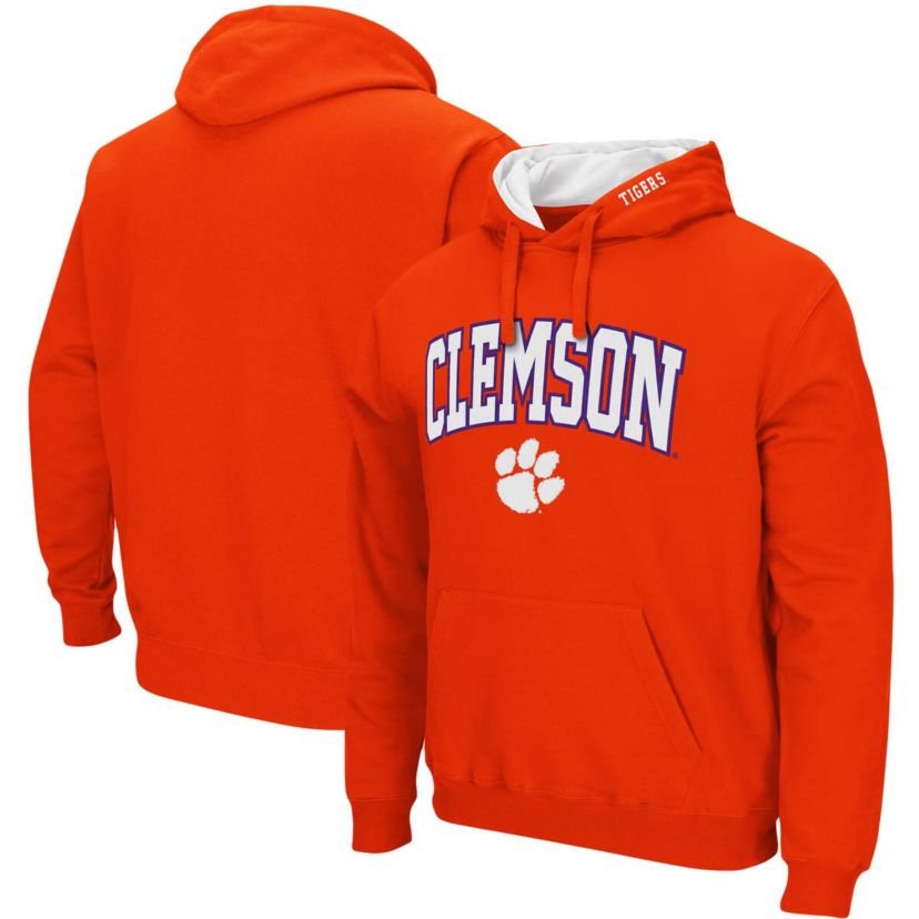 NCAA Clemson Tigers Arch & Logo 3.0 Pullover Hoodie
