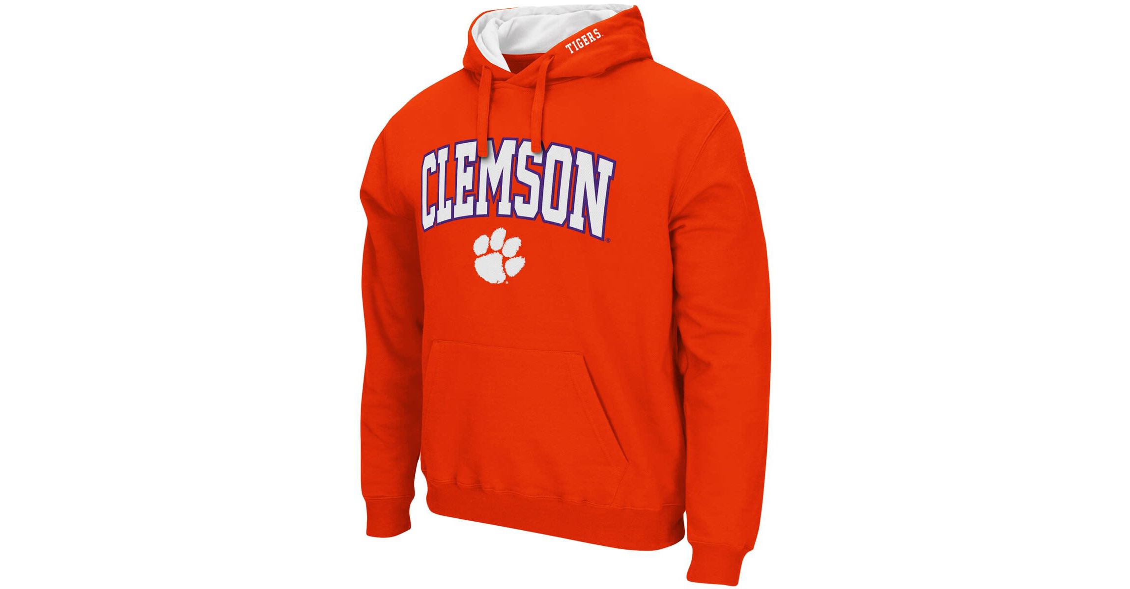 NCAA Clemson Tigers Arch & Logo 3.0 Pullover Hoodie