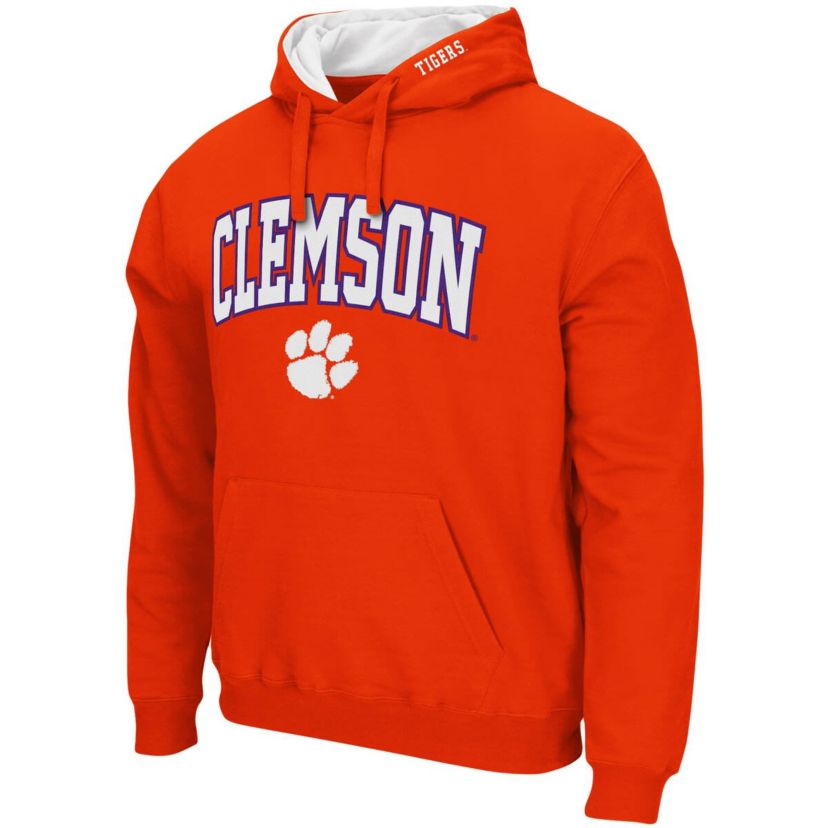 NCAA Clemson Tigers Arch & Logo 3.0 Pullover Hoodie