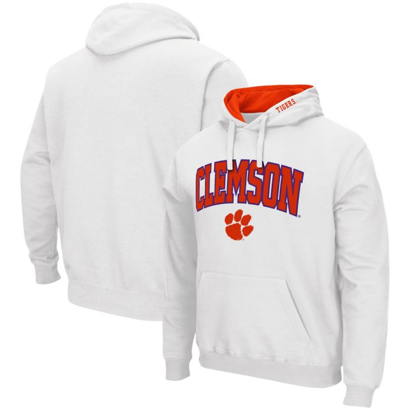 NCAA Clemson Tigers Arch & Logo 3.0 Pullover Hoodie
