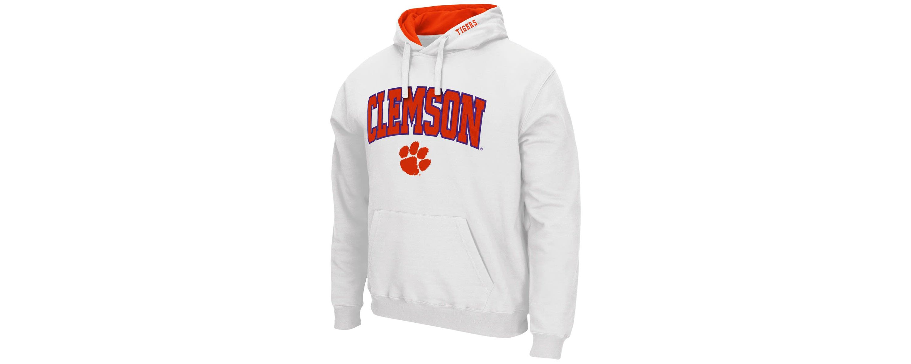 NCAA Clemson Tigers Arch & Logo 3.0 Pullover Hoodie