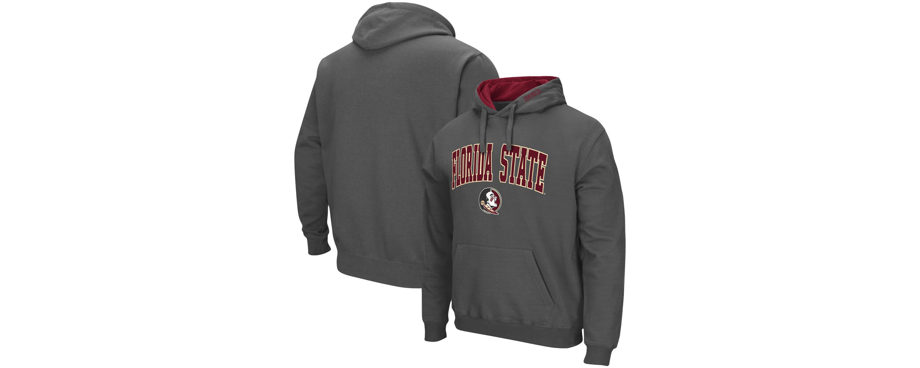 NCAA Florida State Seminoles Arch & Logo 3.0 Pullover Hoodie