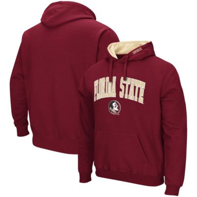 Colosseum Men's NCAA Florida State Seminoles Arch & Logo 3.0 Pullover Hoodie