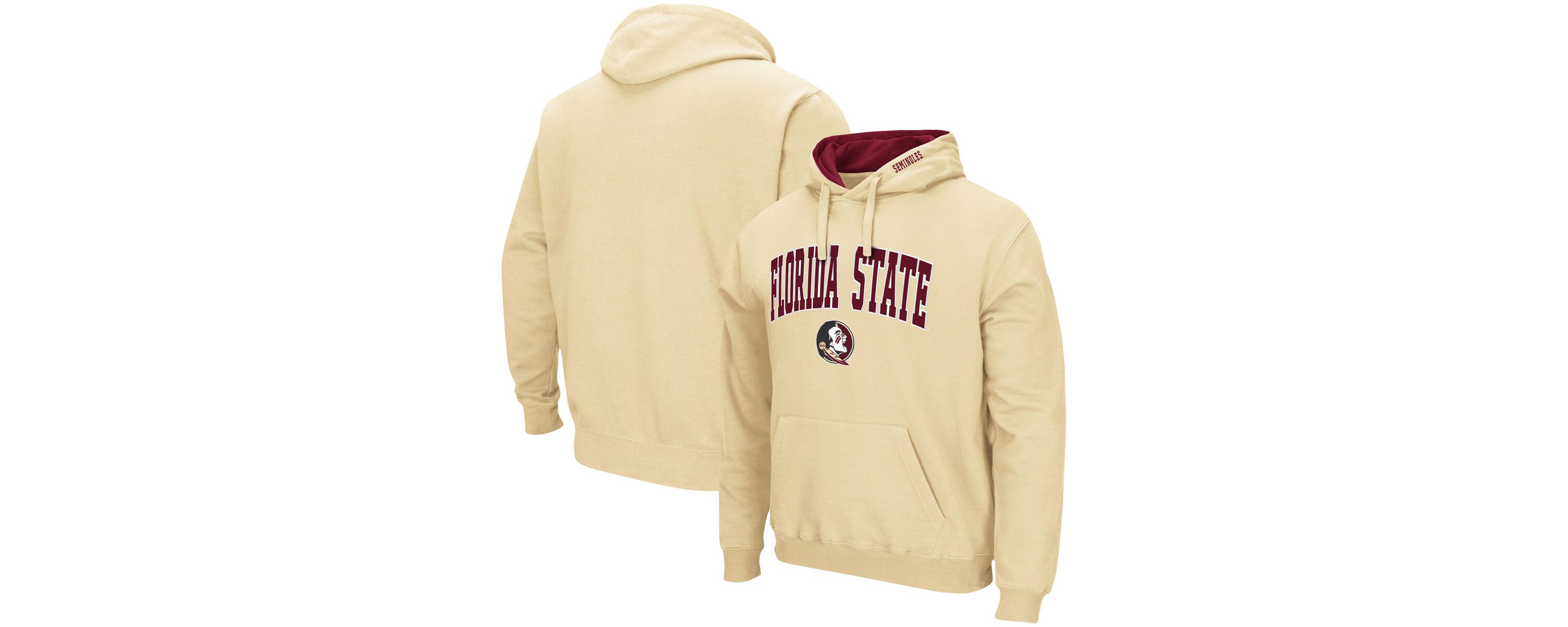 NCAA Florida State Seminoles Arch & Logo 3.0 Pullover Hoodie