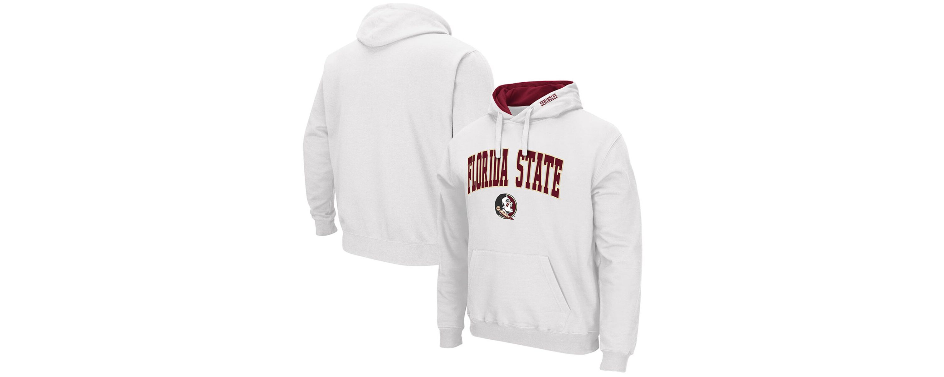 NCAA Florida State Seminoles Arch & Logo 3.0 Pullover Hoodie