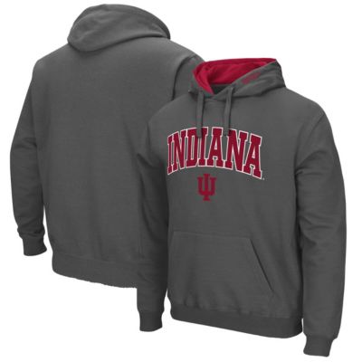 NCAA Indiana Hoosiers Arch & Logo 3.0 Pullover Hoodie
