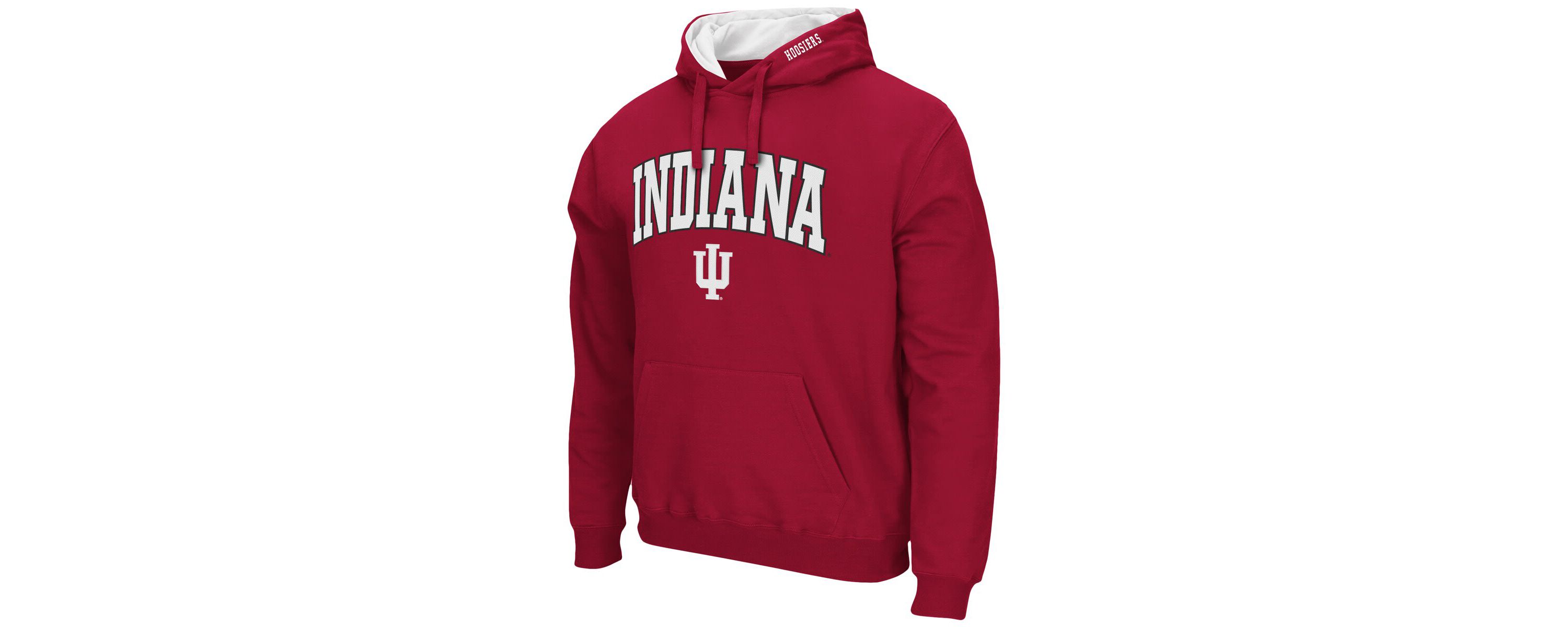 NCAA Indiana Hoosiers Arch & Logo 3.0 Pullover Hoodie
