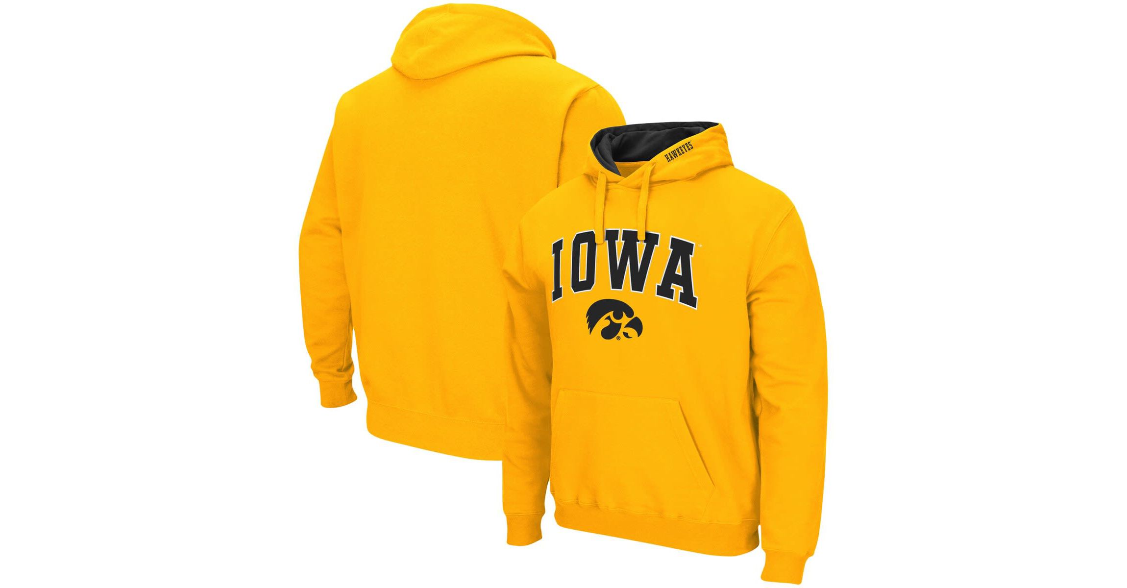 NCAA Iowa Hawkeyes Arch & Logo 3.0 Pullover Hoodie