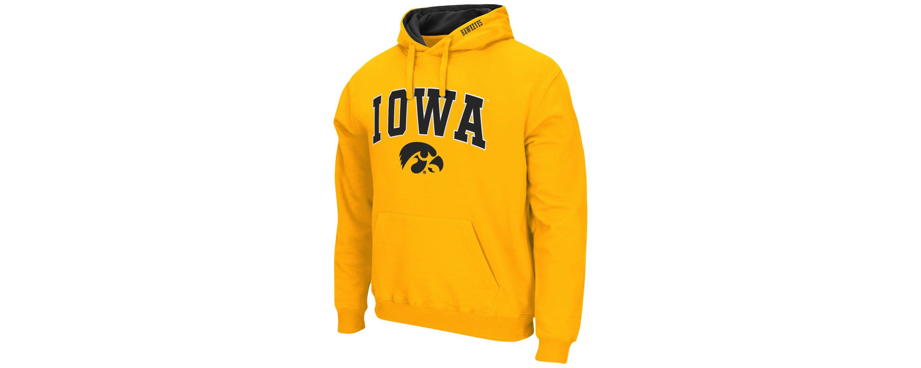 NCAA Iowa Hawkeyes Arch & Logo 3.0 Pullover Hoodie