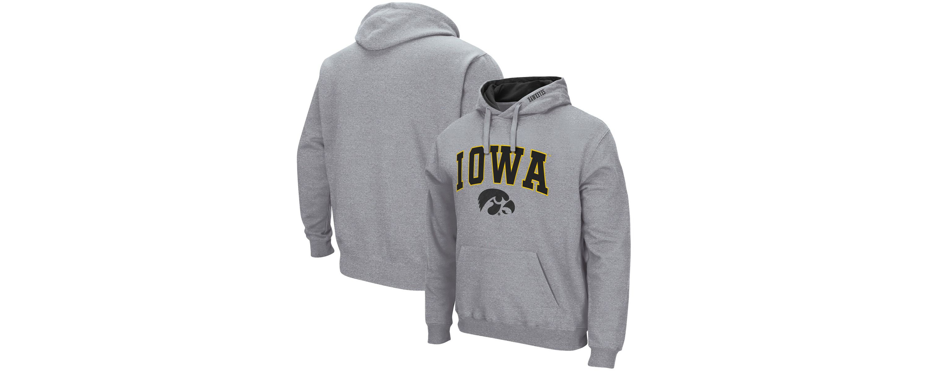 NCAA Iowa Hawkeyes Arch & Logo 3.0 Pullover Hoodie