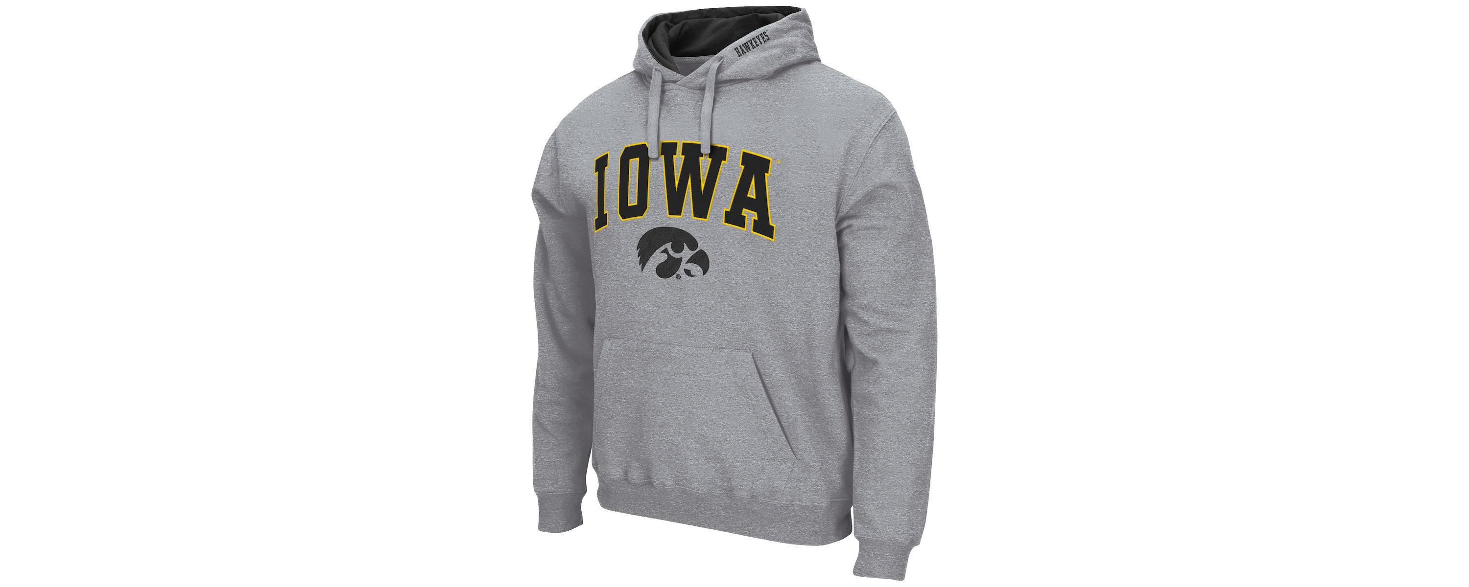 NCAA Iowa Hawkeyes Arch & Logo 3.0 Pullover Hoodie