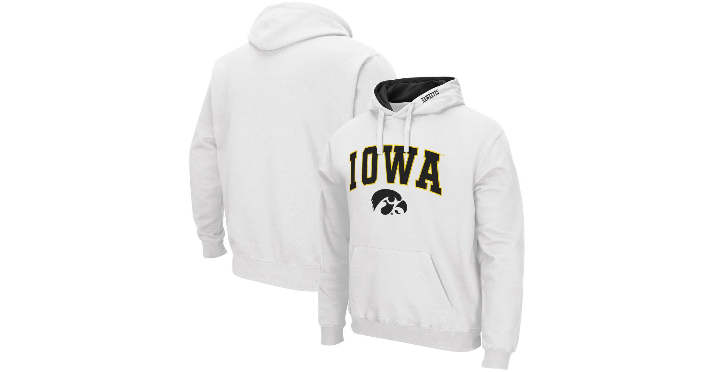 NCAA Iowa Hawkeyes Arch & Logo 3.0 Pullover Hoodie