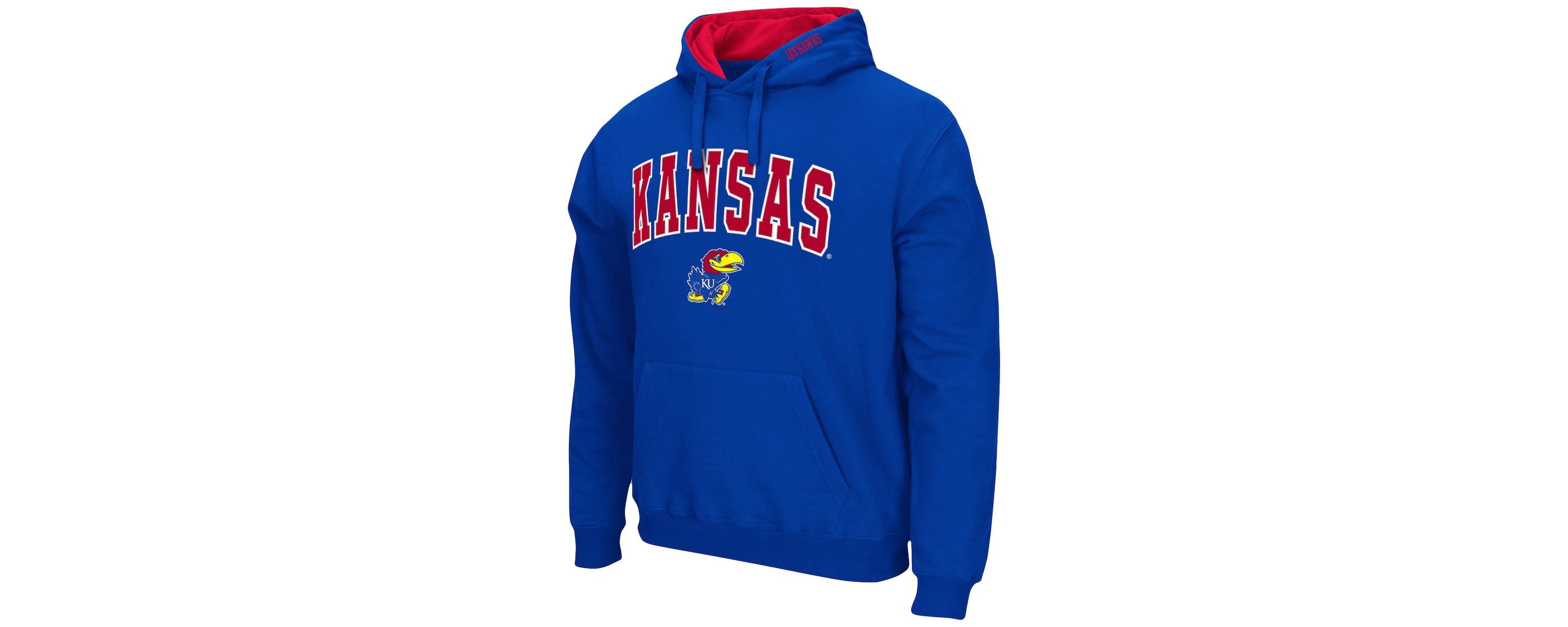 NCAA Kansas Jayhawks Arch & Logo 3.0 Pullover Hoodie