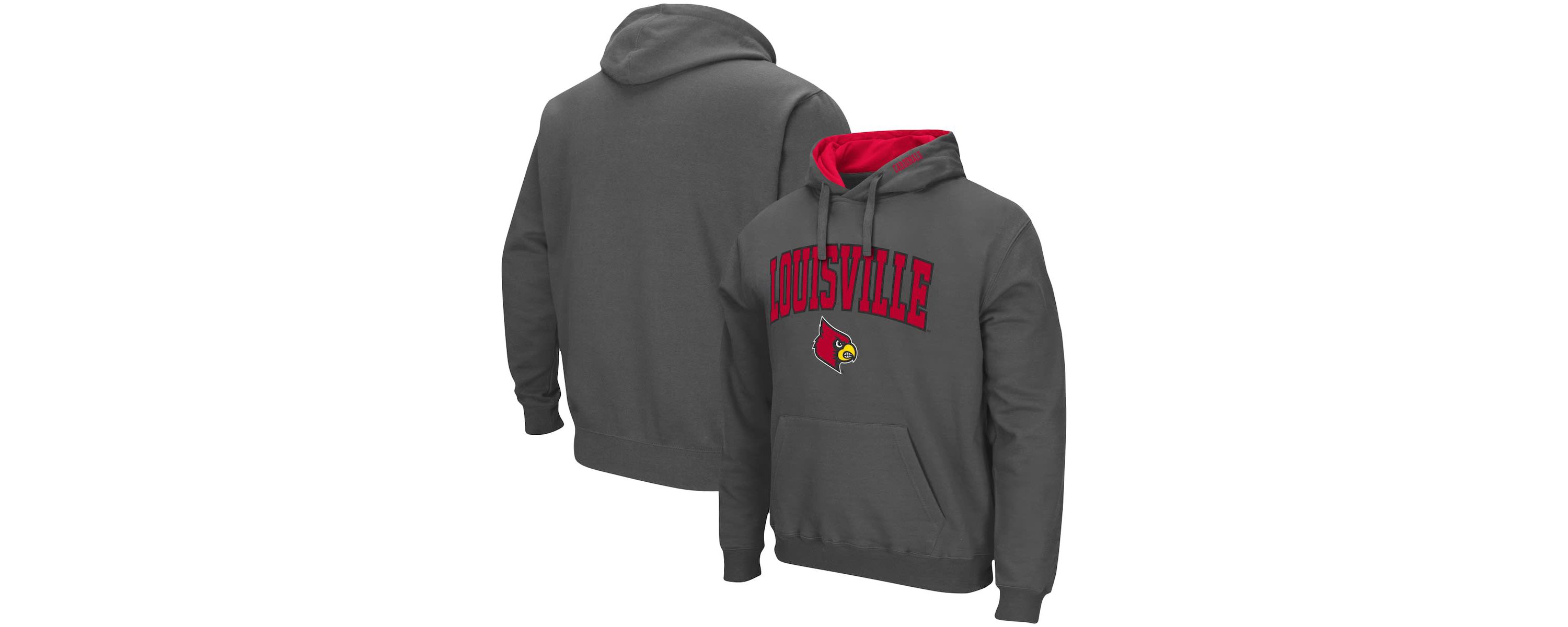NCAA Louisville Cardinals Arch & Logo 3.0 Pullover Hoodie