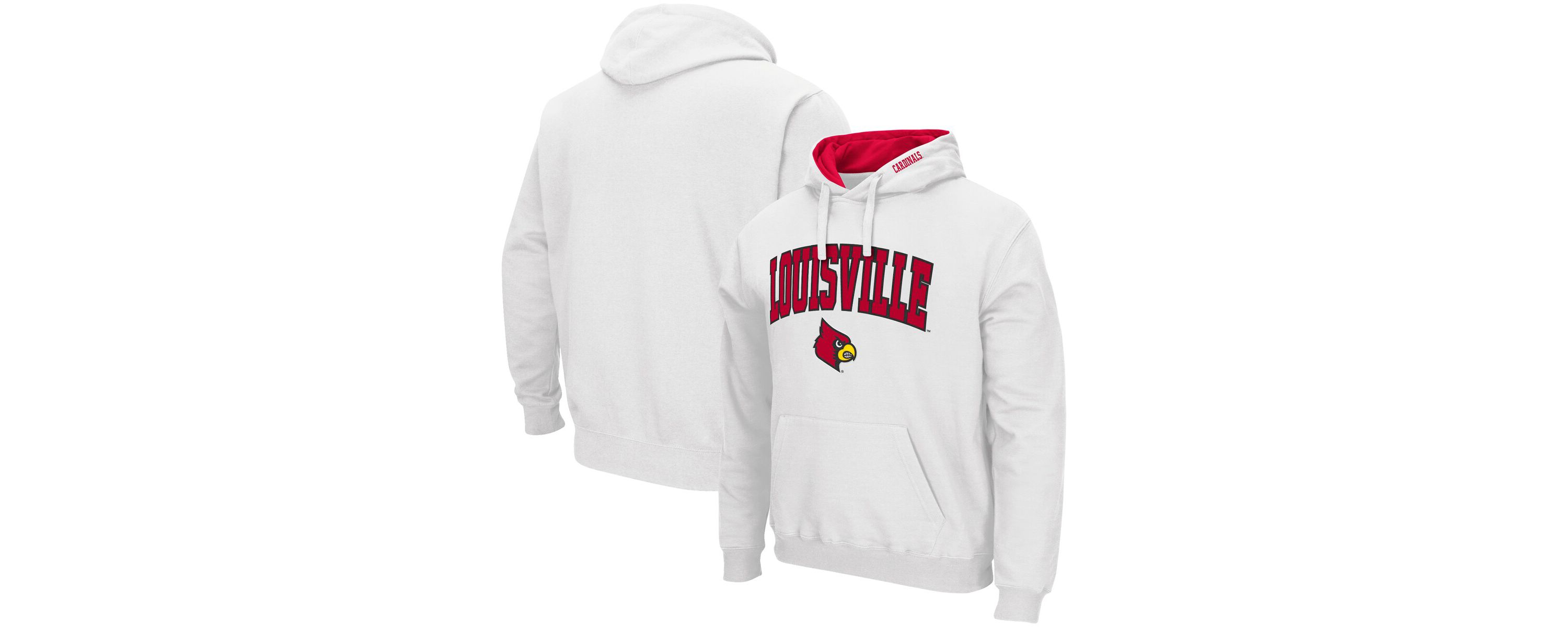 NCAA Louisville Cardinals Arch & Logo 3.0 Pullover Hoodie