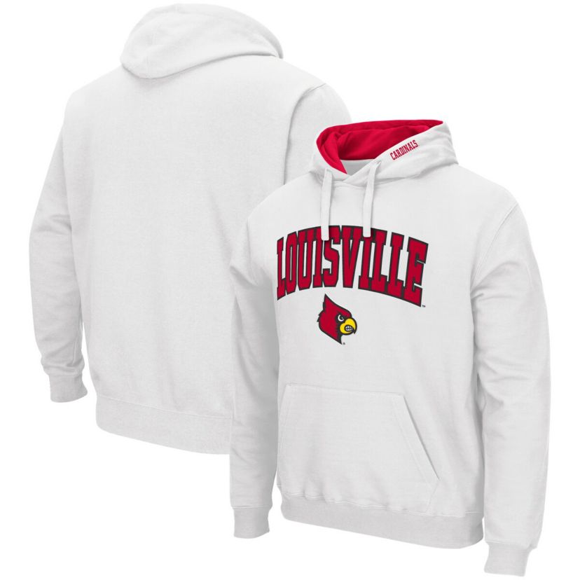NCAA Louisville Cardinals Arch & Logo 3.0 Pullover Hoodie