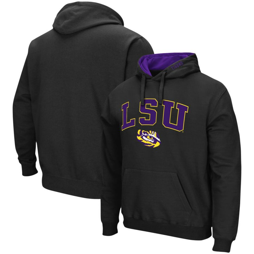 NCAA LSU Tigers Arch & Logo 3.0 Pullover Hoodie