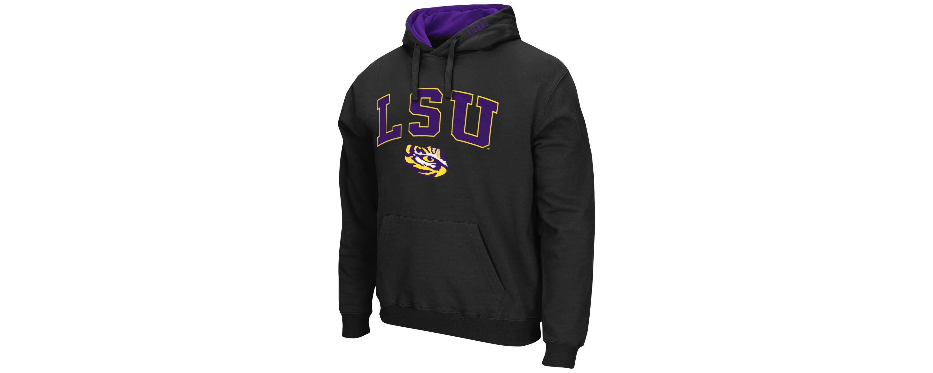 NCAA LSU Tigers Arch & Logo 3.0 Pullover Hoodie
