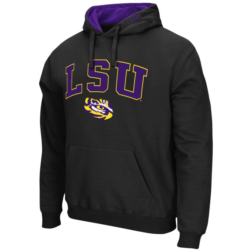 NCAA LSU Tigers Arch & Logo 3.0 Pullover Hoodie