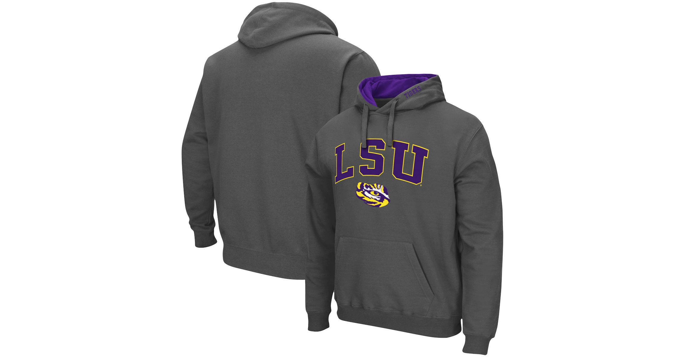 NCAA LSU Tigers Arch & Logo 3.0 Pullover Hoodie