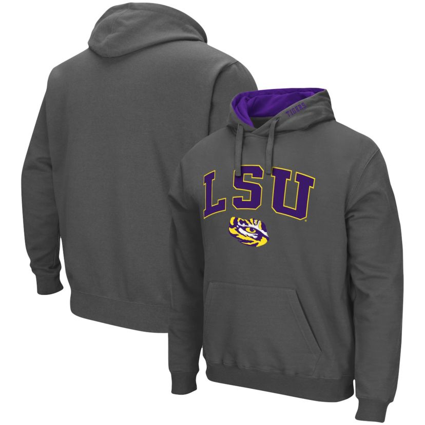 NCAA LSU Tigers Arch & Logo 3.0 Pullover Hoodie