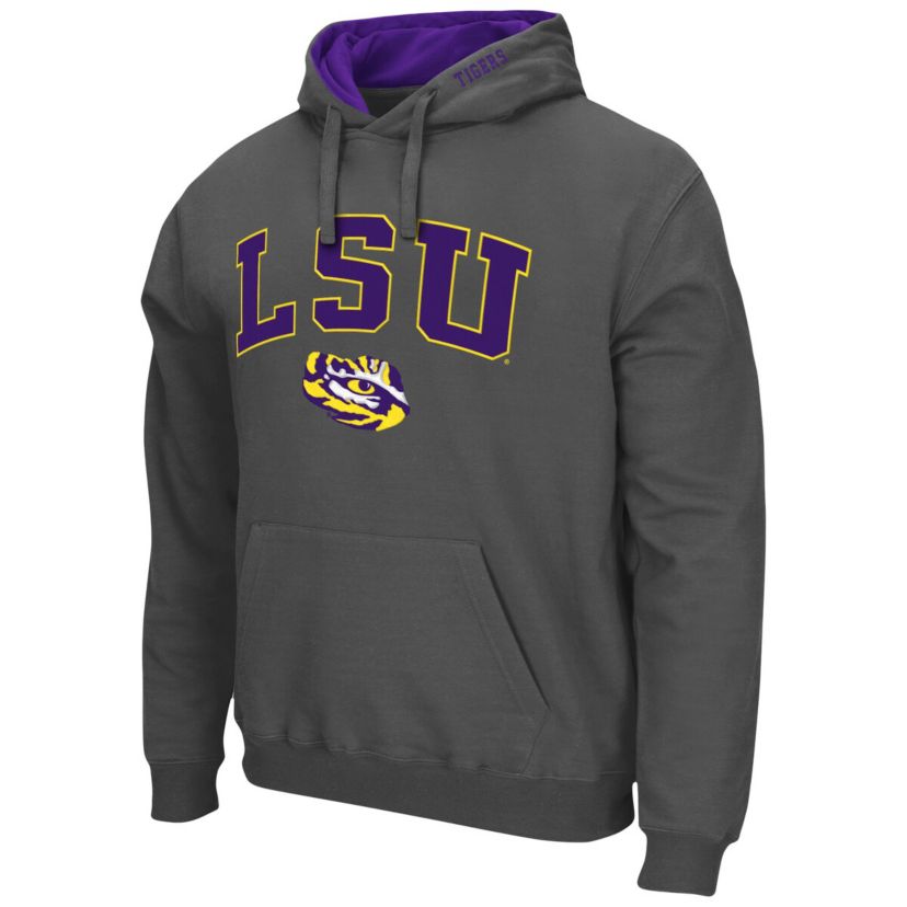 NCAA LSU Tigers Arch & Logo 3.0 Pullover Hoodie