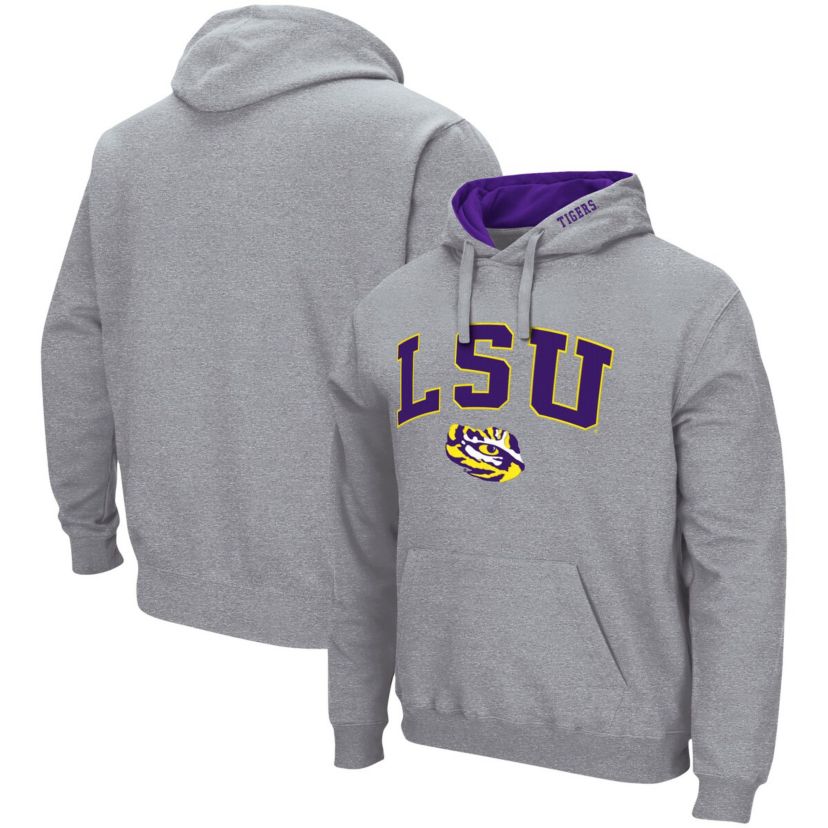 NCAA LSU Tigers Arch & Logo 3.0 Pullover Hoodie