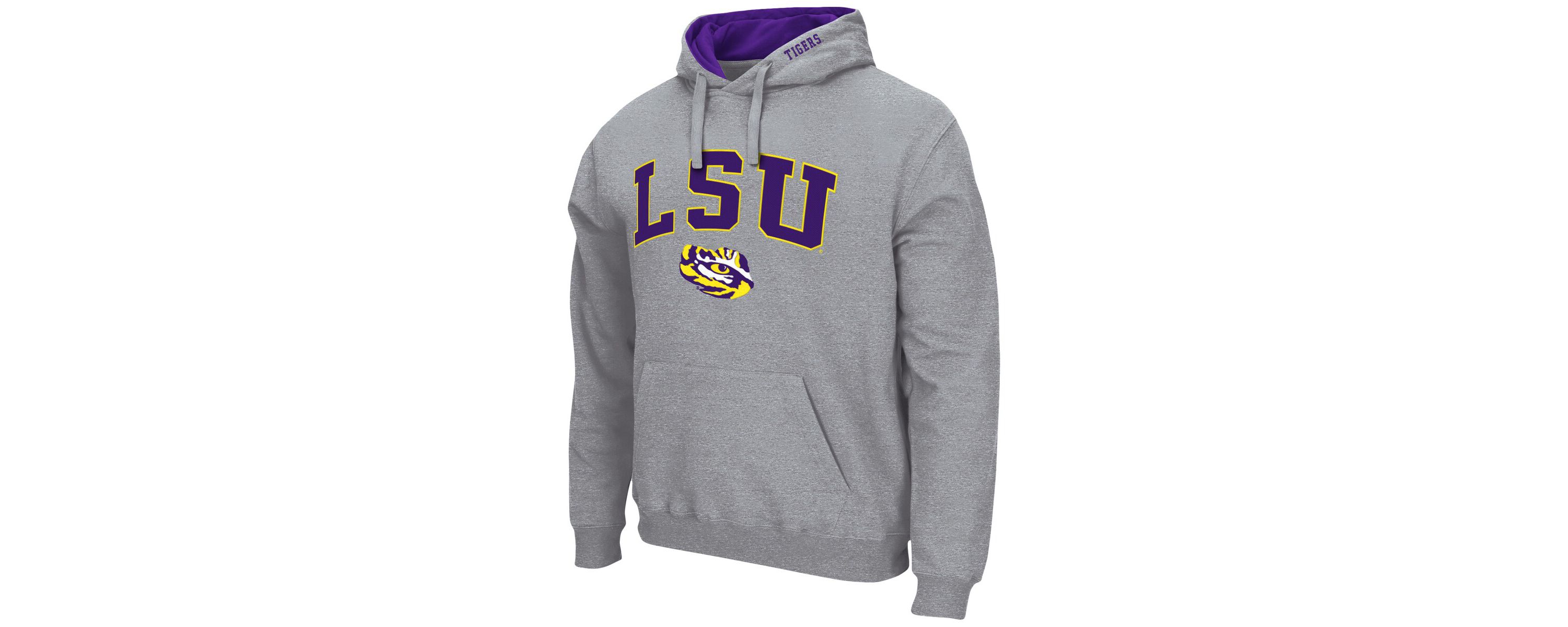 NCAA LSU Tigers Arch & Logo 3.0 Pullover Hoodie