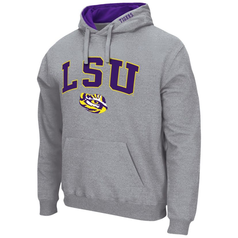 NCAA LSU Tigers Arch & Logo 3.0 Pullover Hoodie