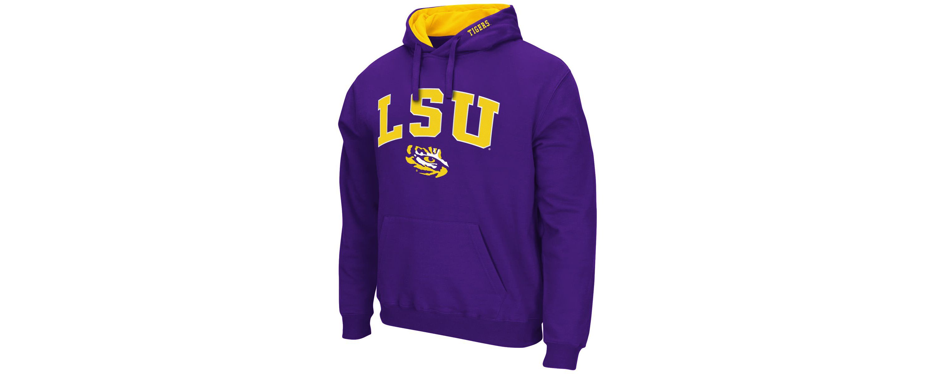 NCAA LSU Tigers Arch & Logo 3.0 Pullover Hoodie