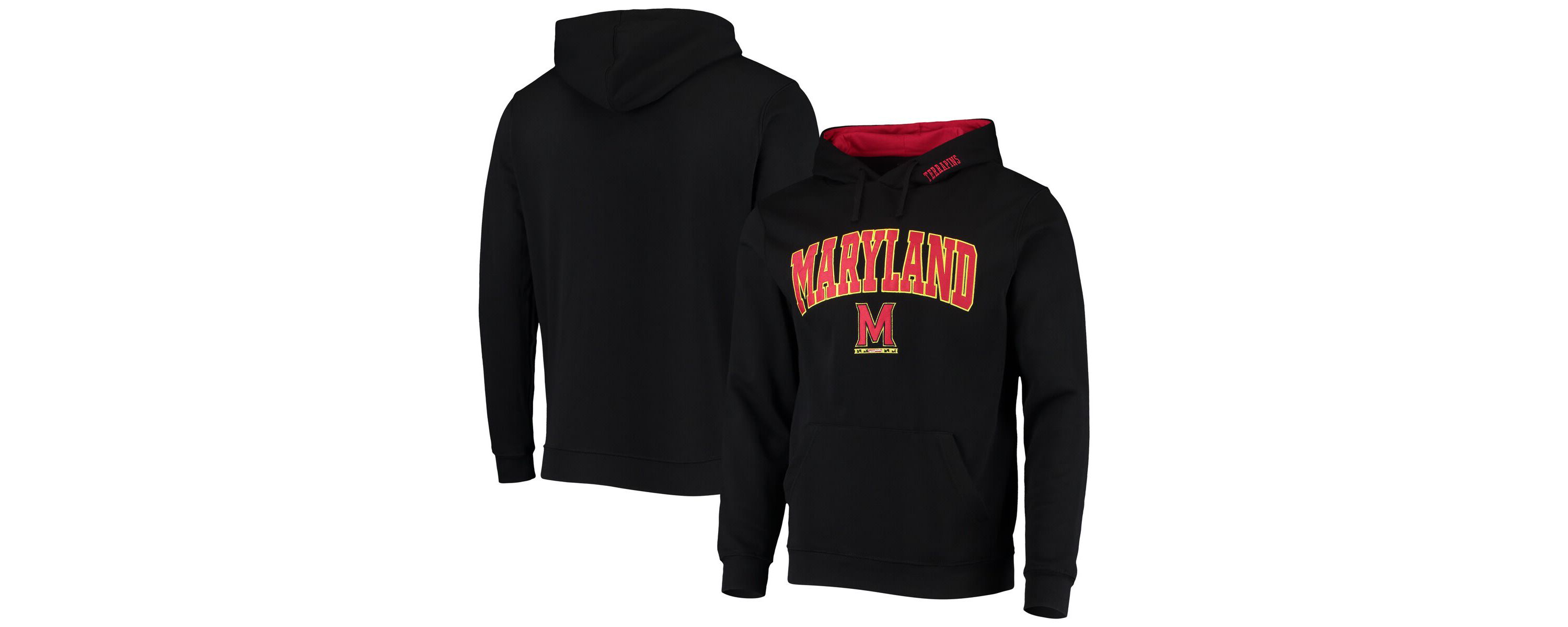NCAA Maryland Terrapins Arch & Logo 3.0 Pullover Hoodie
