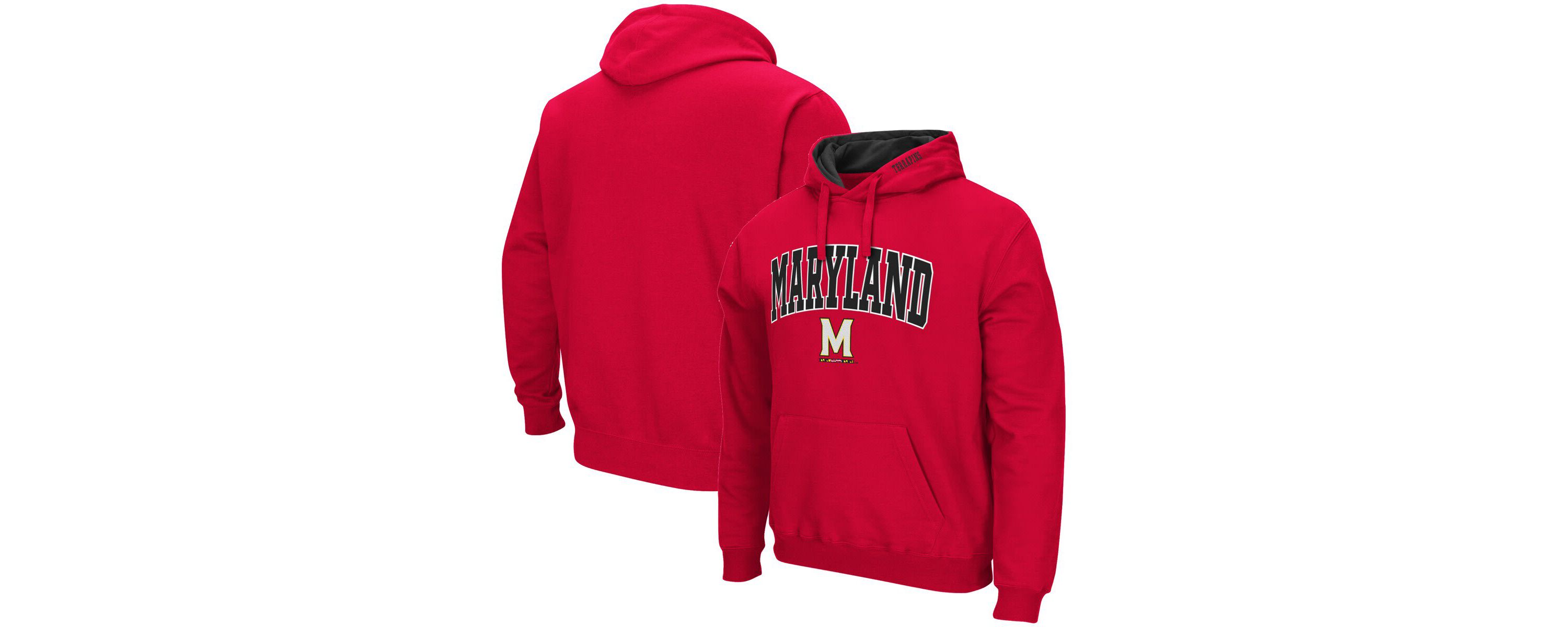 NCAA Maryland Terrapins Arch & Logo 3.0 Pullover Hoodie