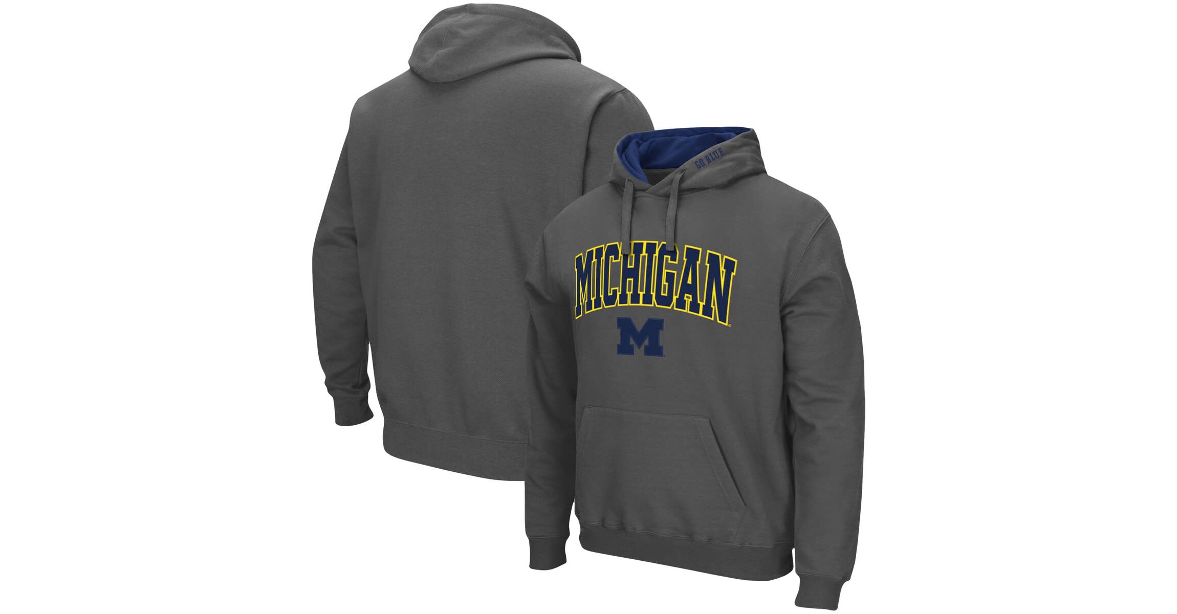 NCAA Michigan Wolverines Arch & Logo 3.0 Pullover Hoodie