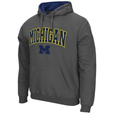 NCAA Michigan Wolverines Arch & Logo 3.0 Pullover Hoodie