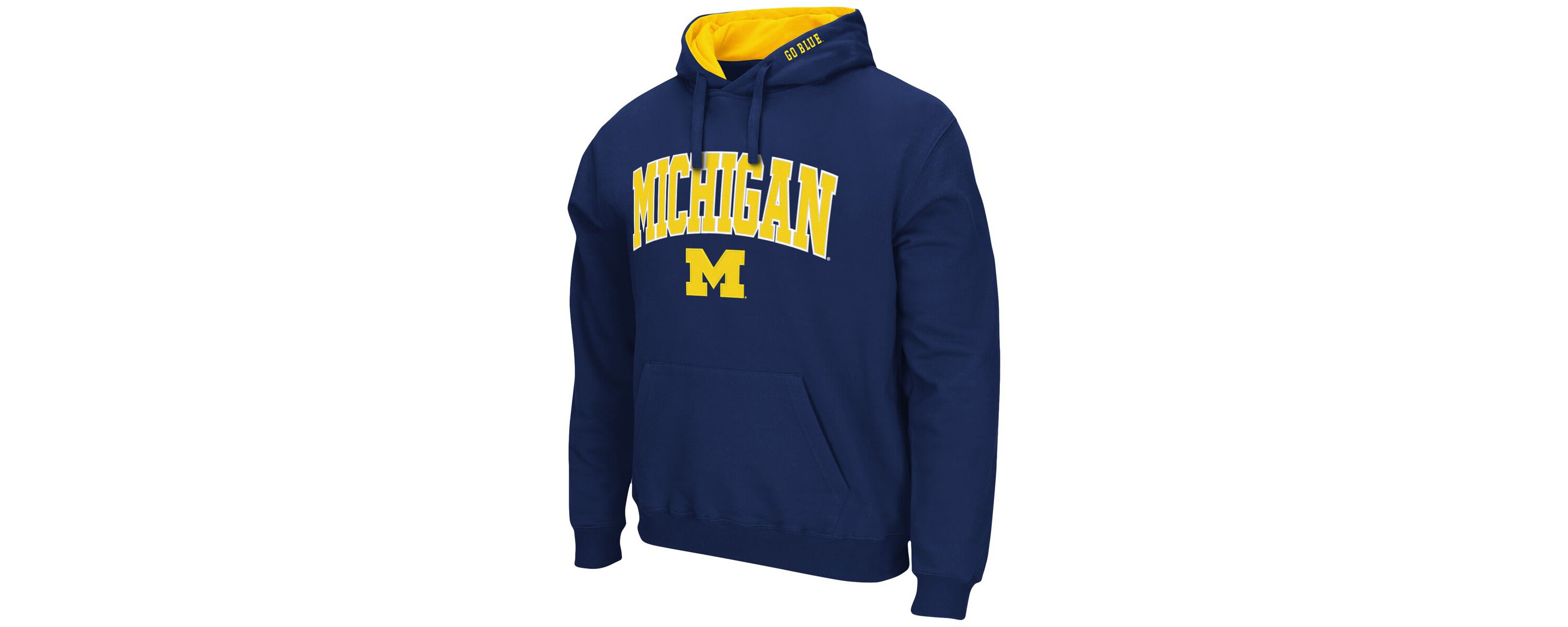 NCAA Michigan Wolverines Arch & Logo 3.0 Pullover Hoodie