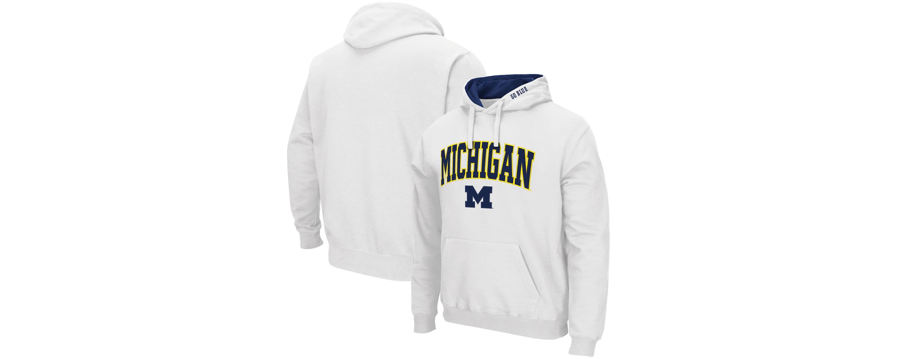 NCAA Michigan Wolverines Arch & Logo 3.0 Pullover Hoodie