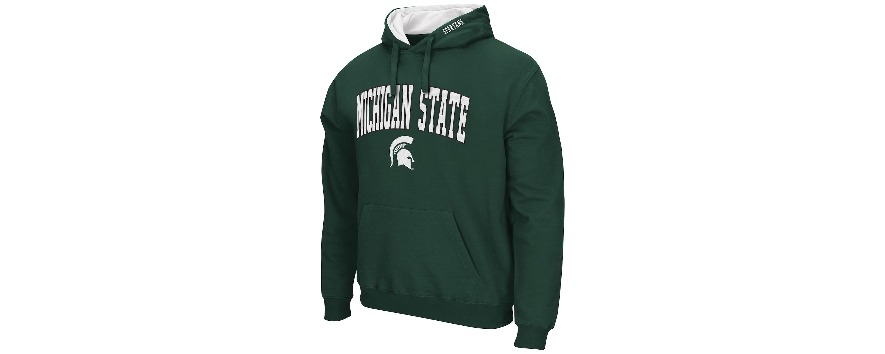 NCAA Michigan State Spartans Arch & Logo 3.0 Pullover Hoodie