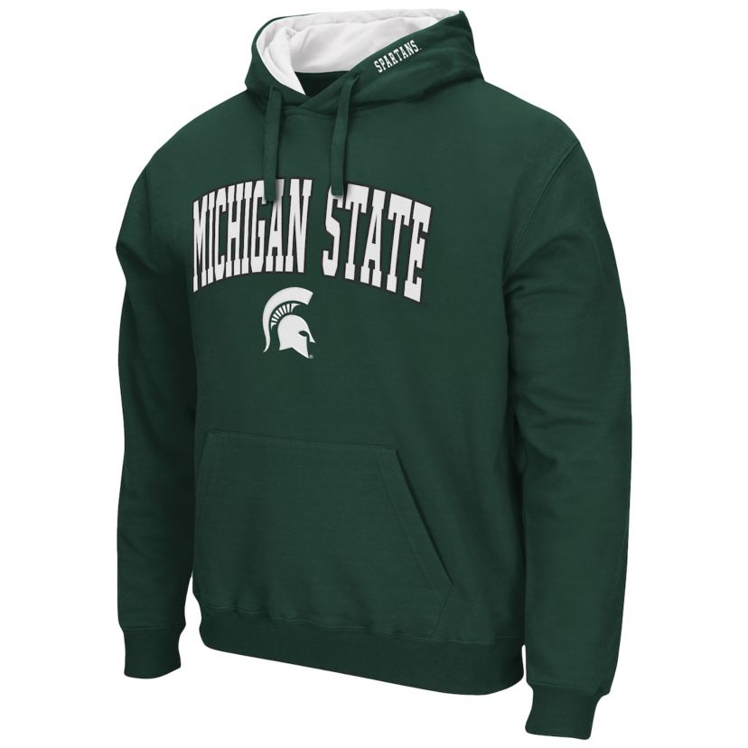 NCAA Michigan State Spartans Arch & Logo 3.0 Pullover Hoodie