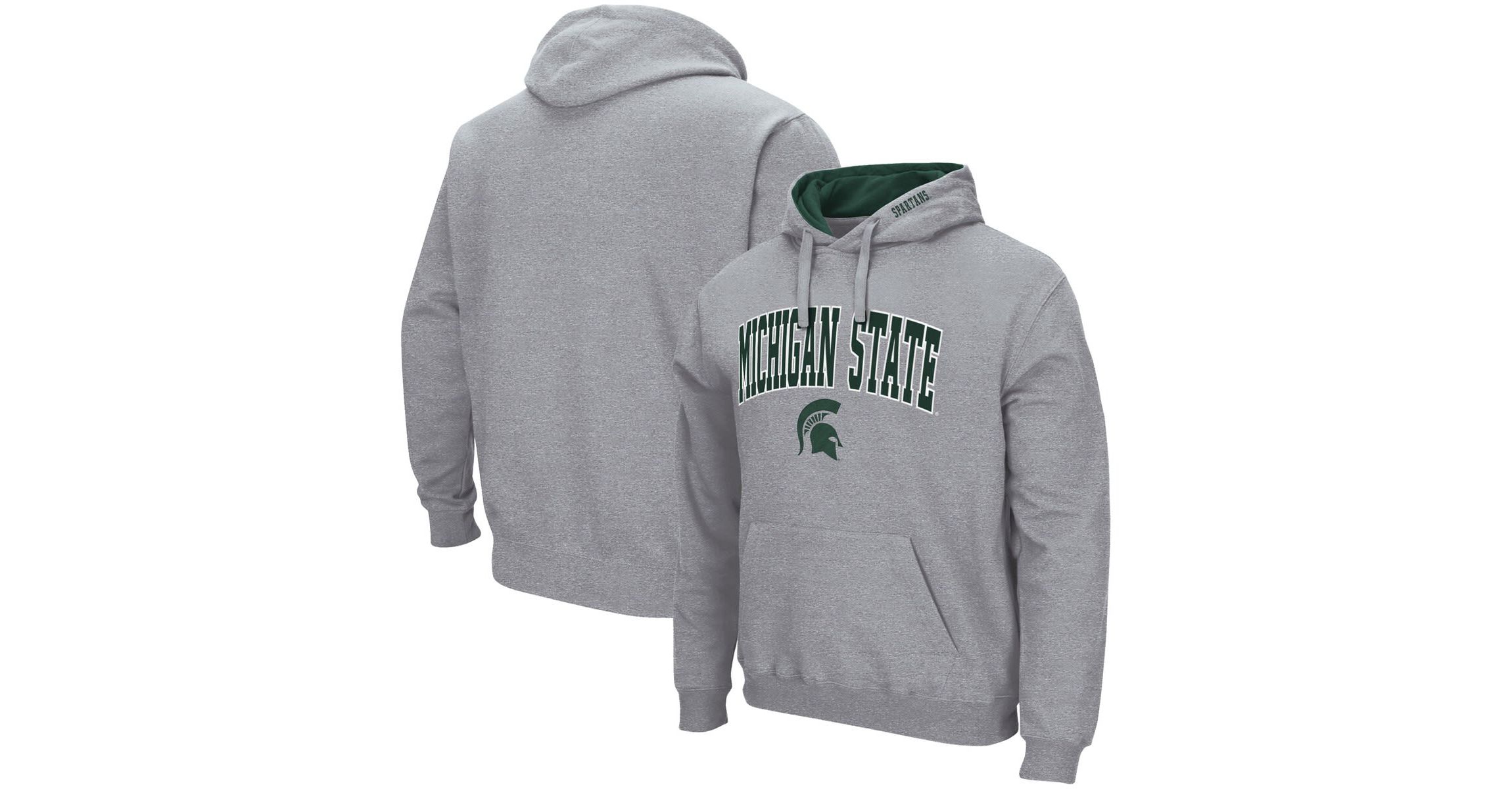 NCAA Michigan State Spartans Arch & Logo 3.0 Pullover Hoodie