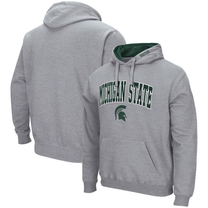 NCAA Michigan State Spartans Arch & Logo 3.0 Pullover Hoodie