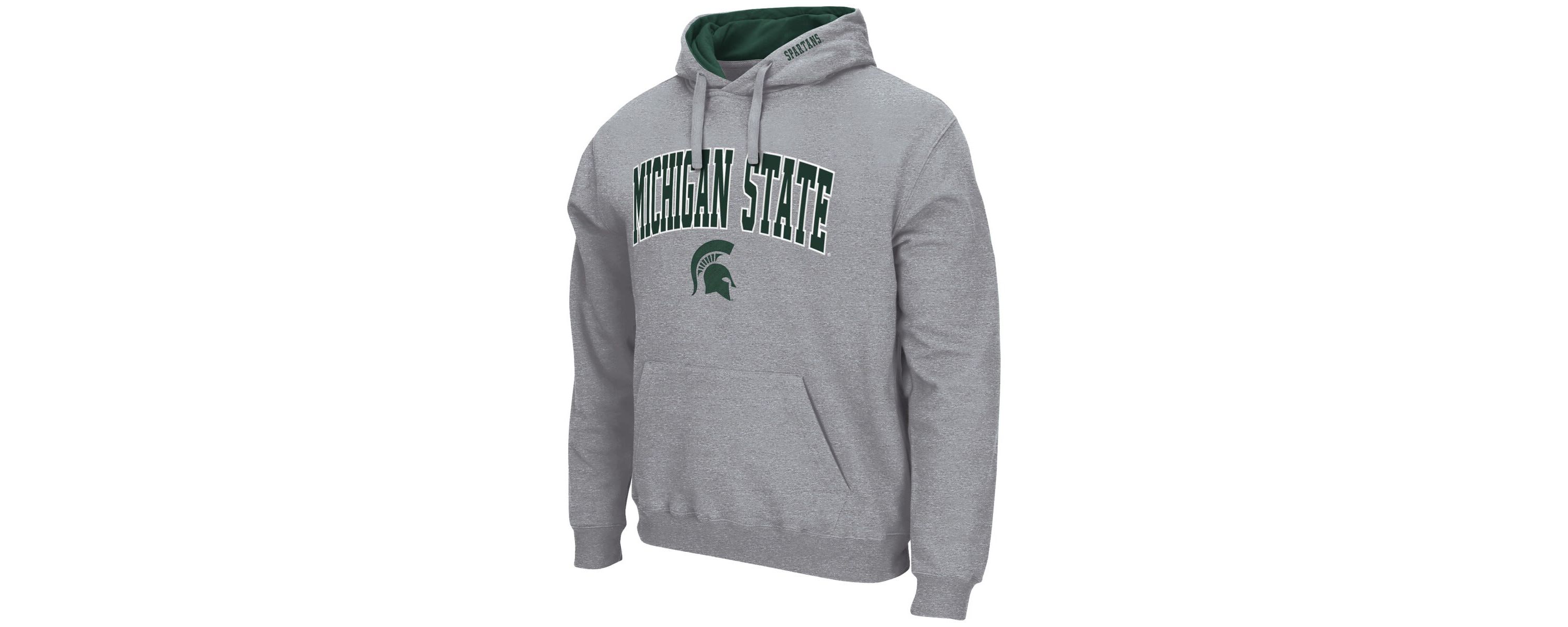 NCAA Michigan State Spartans Arch & Logo 3.0 Pullover Hoodie