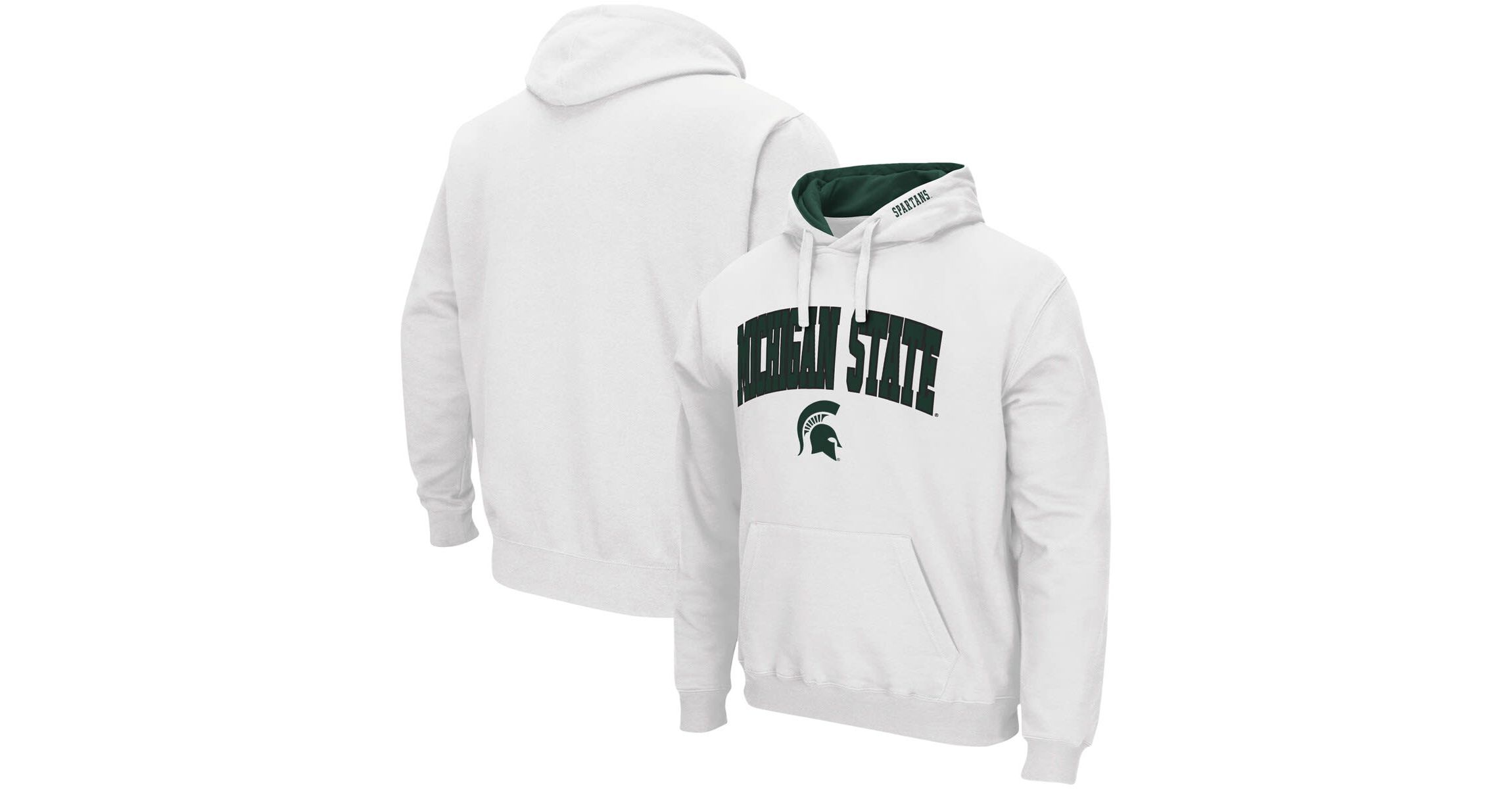 NCAA Michigan State Spartans Arch & Logo 3.0 Pullover Hoodie