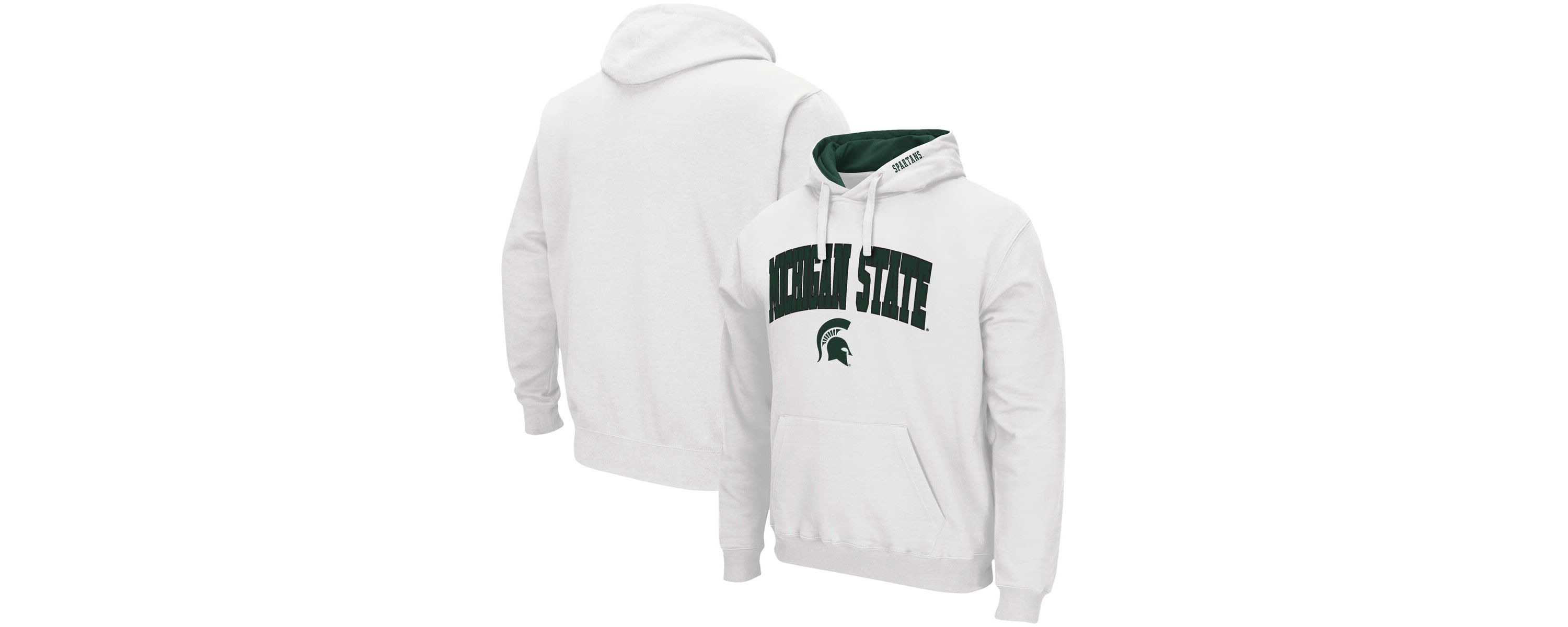 NCAA Michigan State Spartans Arch & Logo 3.0 Pullover Hoodie