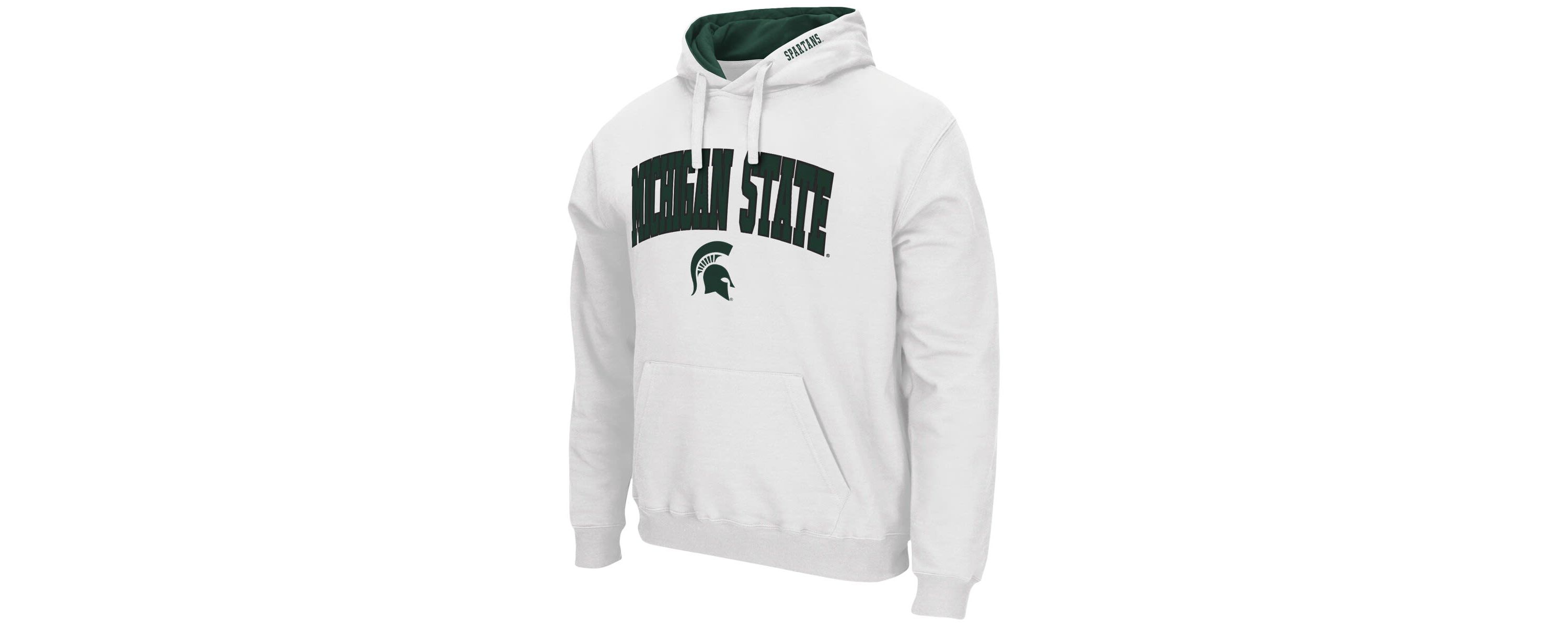 NCAA Michigan State Spartans Arch & Logo 3.0 Pullover Hoodie