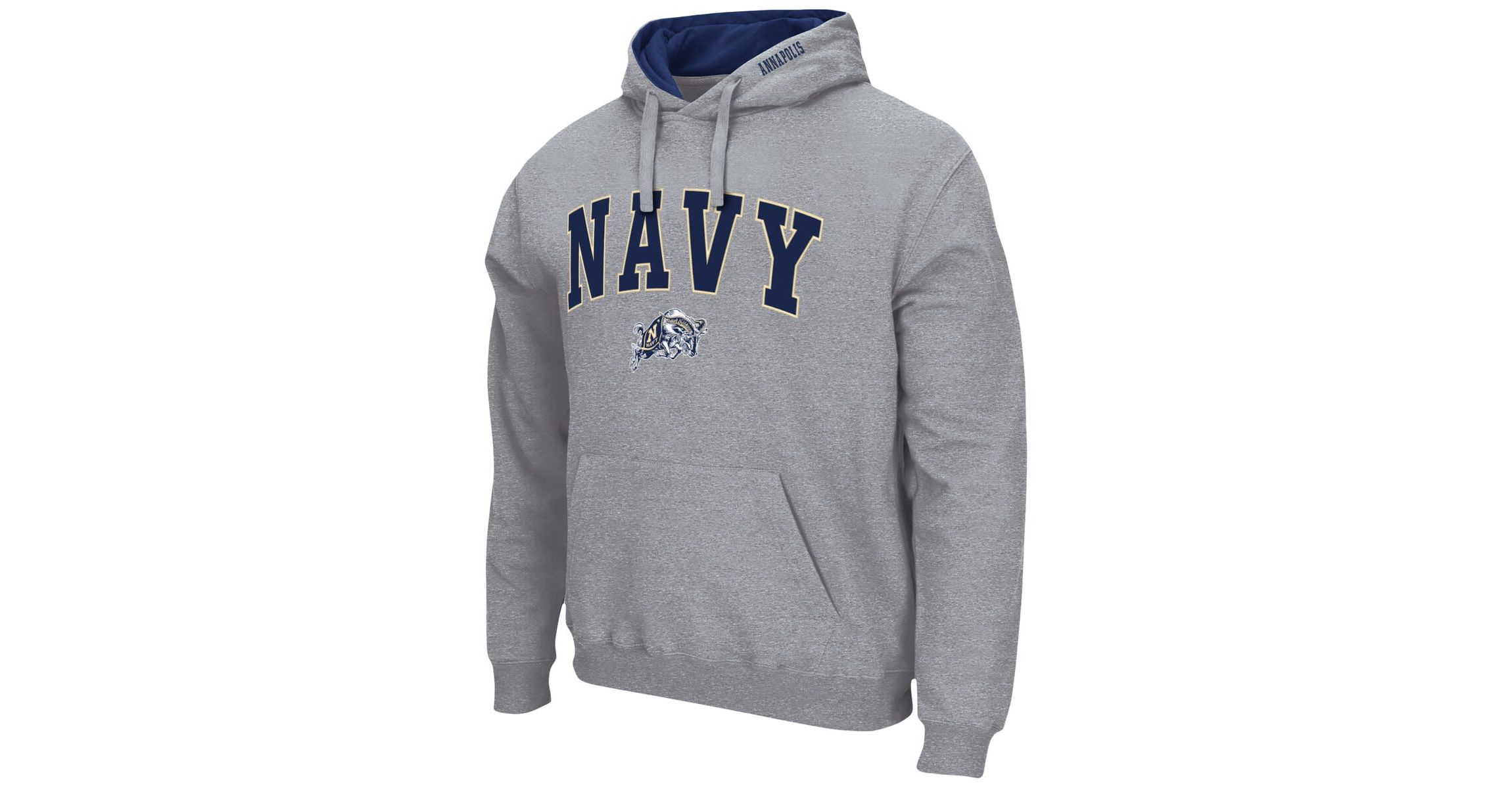Navy Midshipmen NCAA Midshipmen Arch & Logo 3.0 Pullover Hoodie